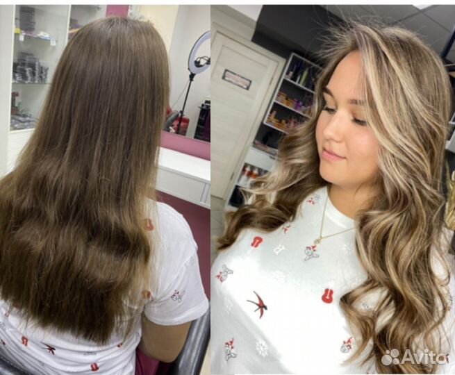 Окрашивание волос