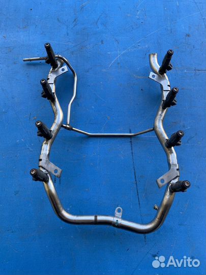 Рампа с форсунками на BMW E39 M62