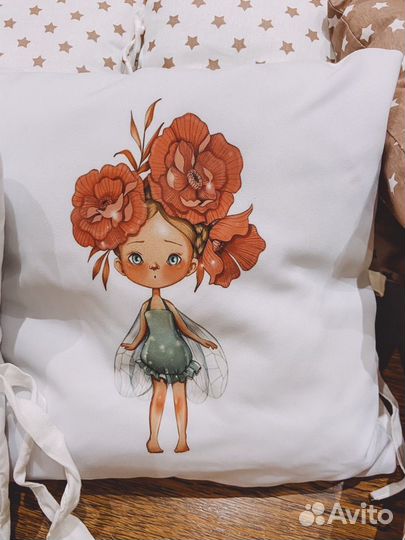 Бортики в кроватку