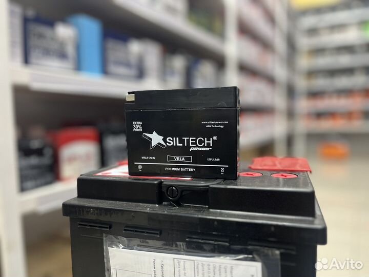 Мото Аккумулятор siltech vrla 12032