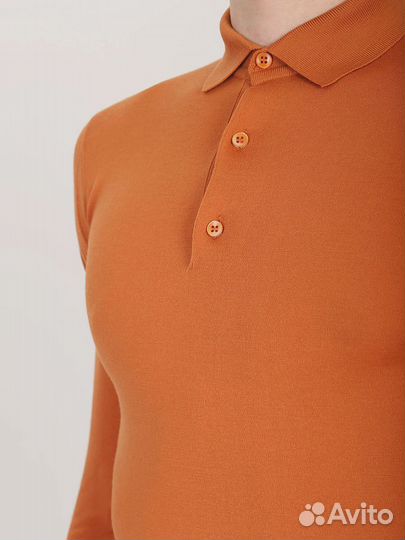 Поло шерстяное на пуговицах Loro Piana