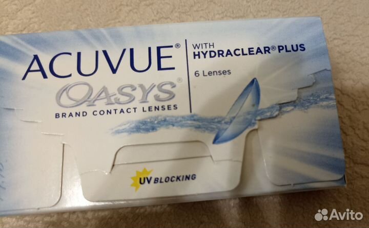 Линзы контактные acuvue oasys двухнедельные