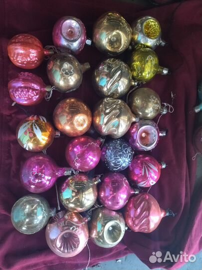 Елочные игрушки СССР