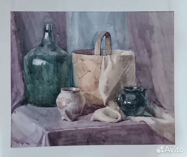 Картина акварелью 