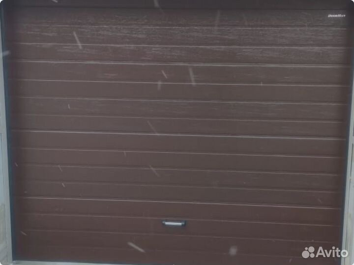 Ворота секционные гаражные