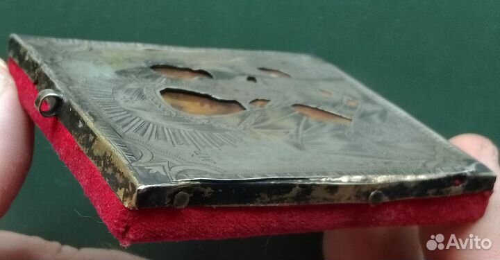 Смоленская икона Богородицы серебро 84