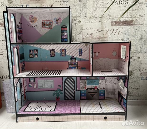 Дом для кукол Lol кукольный домик лол