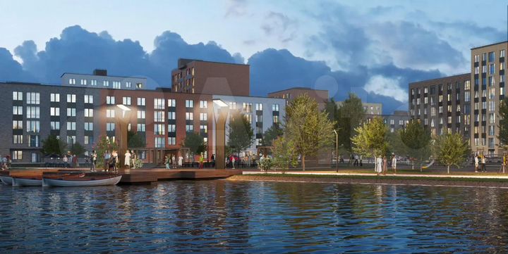 1-к. квартира, 43,6 м², 9/9 эт.