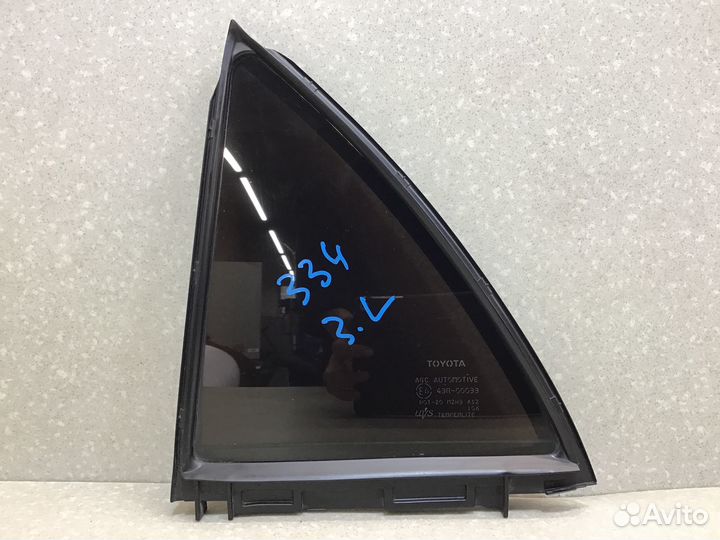 Стекло двери задней левой Toyota Corolla E15 2006