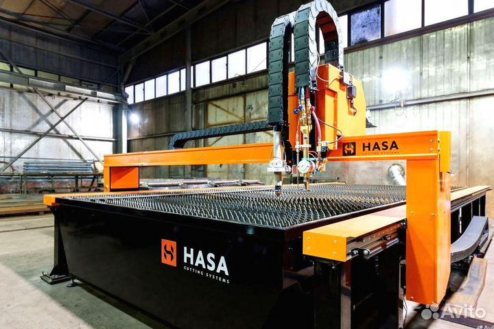 Плазменный станок с чпу по металлу hasa сs-3