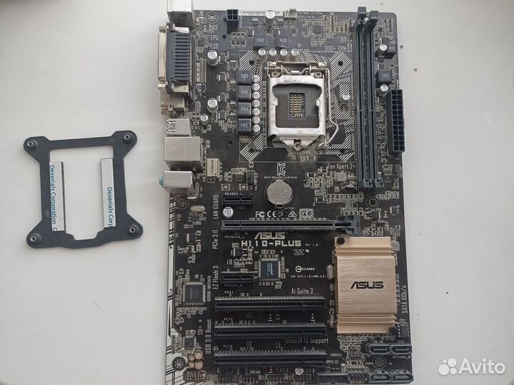Материнская плата asus H110 - plus
