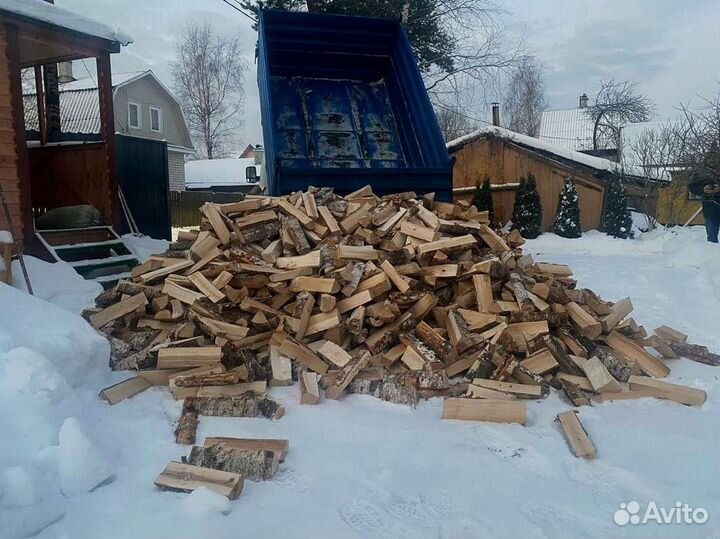 Сухие березовые дрова