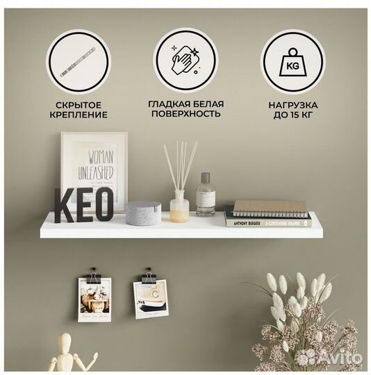 Полка навесная