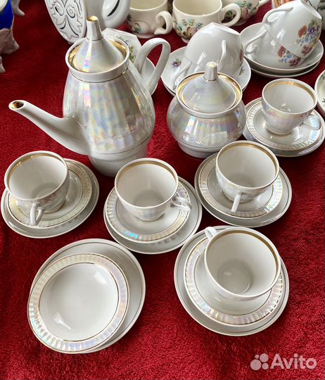 Кофейный сервиз СССР и другая посуда