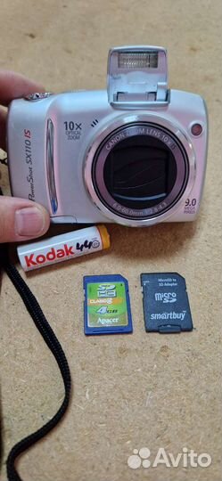 Компактный фотоаппарат canon SX110is