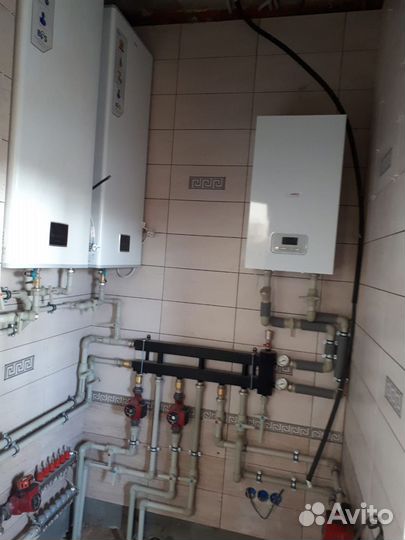 Монтаж систем отопления,водоснабжения