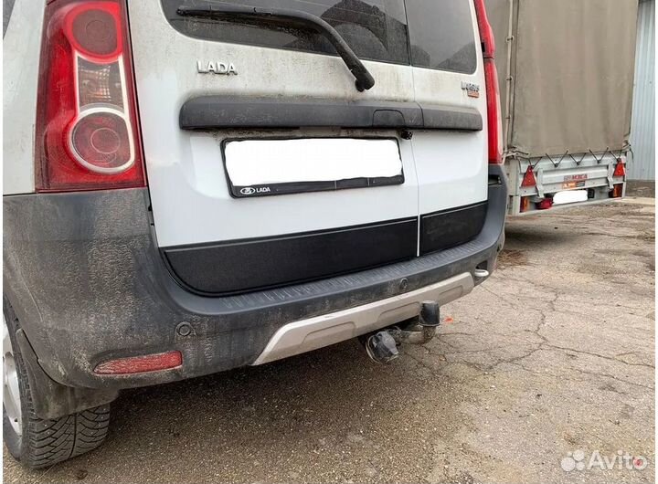 Накладки на двери задка Лада Ларгус