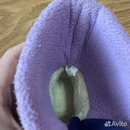 Ботинки зимние для девочки 27размер