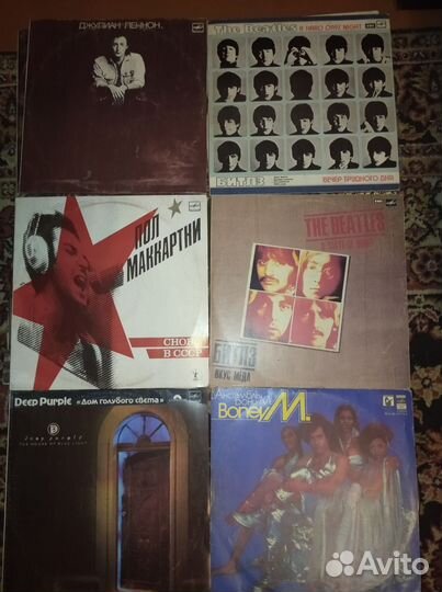 Виниловые пластинки СССР