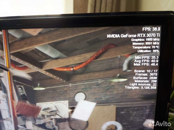 Видеокарта RTX 3070ti