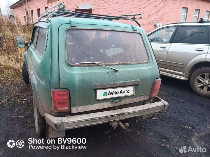 LADA 4x4 (Нива) 1.7 МТ, 1996, битый, 163 333 км