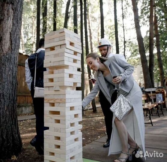 Аренда дженги/Без залога/Jenga/Гигантская Дженга