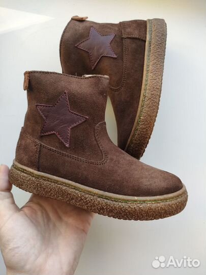 Новые деми ботинки для девочки мальчика Naturino