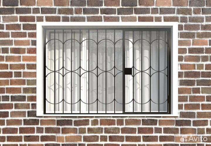 Решетки на окна открывающиеся N 771