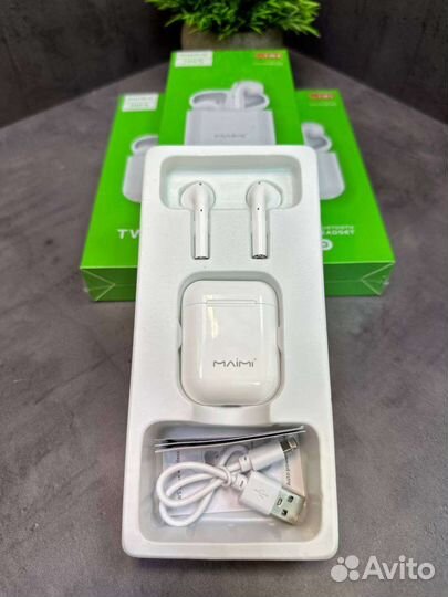 Беспроводные наушники новые