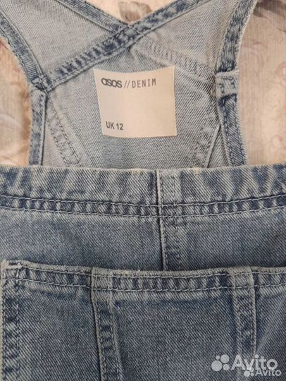 Джинсовый сарафан ASOS