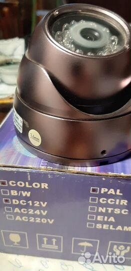 Потолочная видео камера