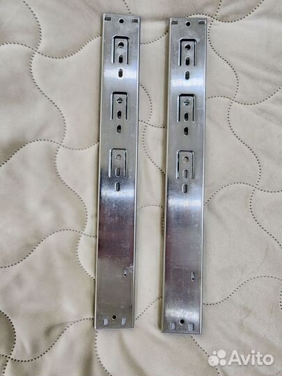Направляющие 350 мм с доводчиком пара новые