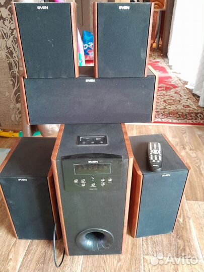 Сабвуфер 5.1 sven T100U