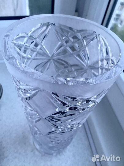 Новая хрустальная ваза СССР