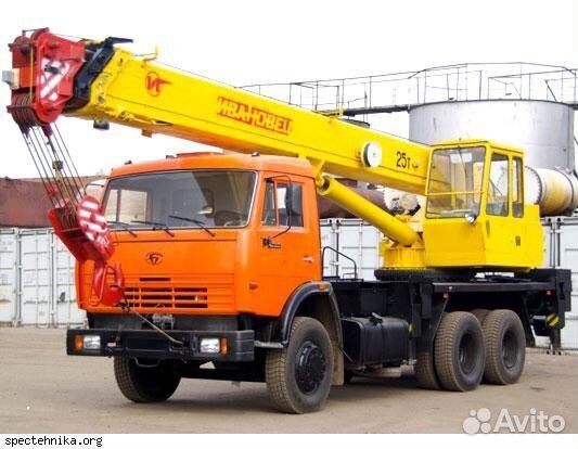Машинист автокрана Камаз 25тонн