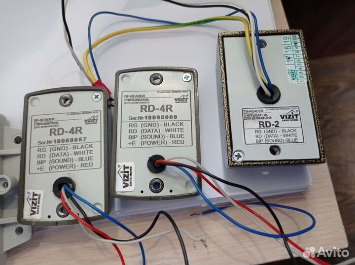Считыватели Vizit RD2, RD3