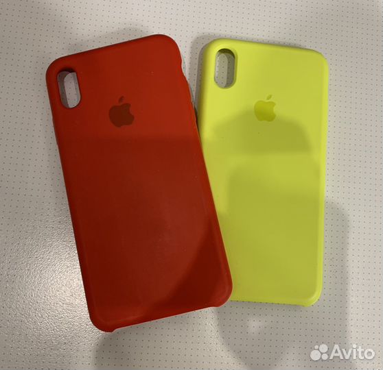 Чехлы для iPhone XS max (цена за оба)