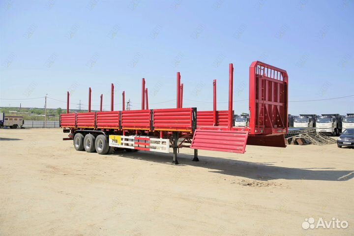 Полуприцеп бортовой AMUR LYR9600JS, 2023