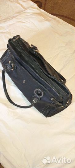 Сумка кожаная, Франция. 40х27 см