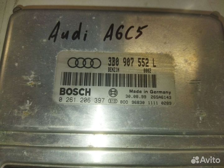 Блок управления двигателем Audi A6C5 2.4