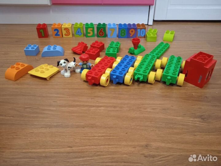 Lego duplo паровоз