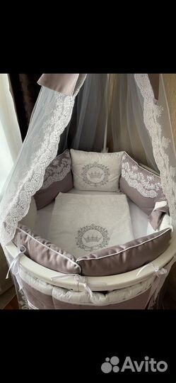 Набор подушек в краватку детскую