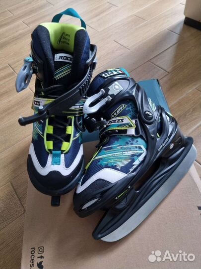 Коньки раздвижные roces 30-35