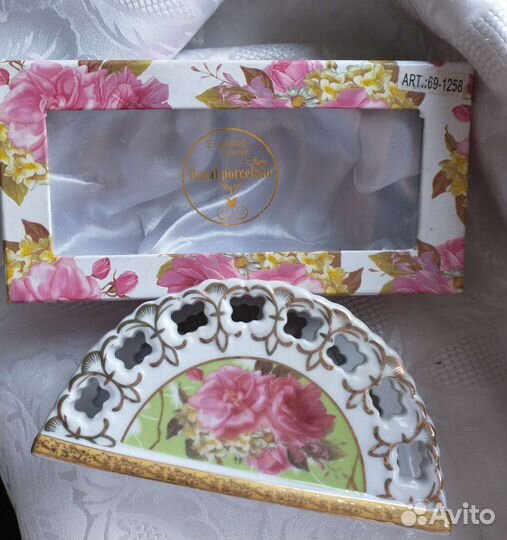 Салфетница фарфор