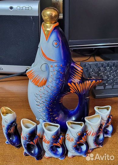 Сервиз ретро новый