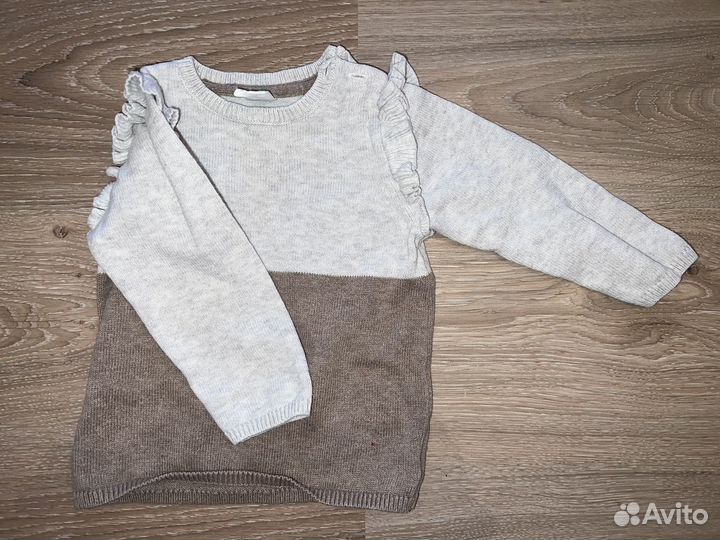 Кофта для девочки H&M 80