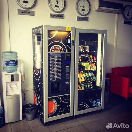 Установка вендинговых автоматов