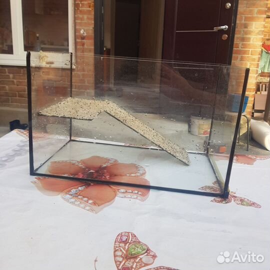 Аквариум для черепахи рыбок