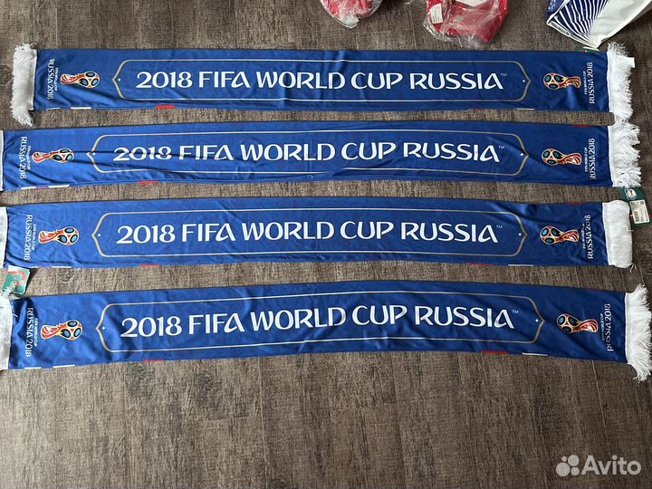 Футбольные шарфы с символикой чм 2018