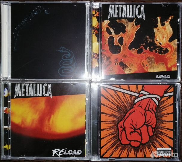 Metallica, CD, Сд диски